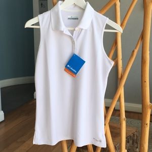 Columbia Sleeveless SPF Golf Polo Shirt - NWT